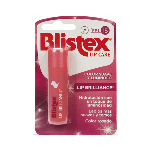 Bálsamo labial que hidrata los labios con un toque de luminosidad BLISTEX Brilliance.