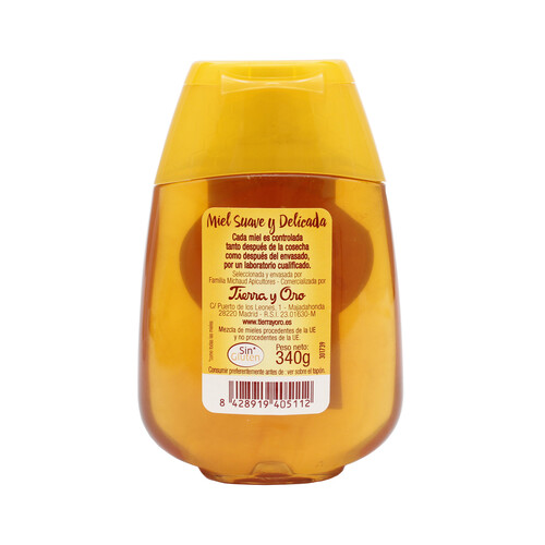 Miel suave y delicada 100% pura y natural, La Colmena, LUNA DE MIEL 340 gr.