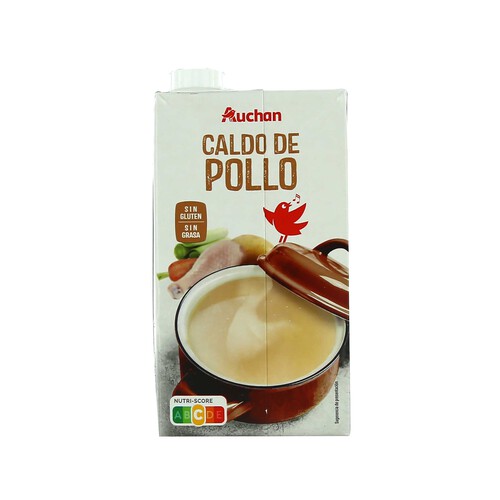 Caldo de pollo PRODUCTO ALCAMPO brick de 1 l.