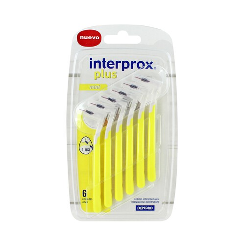 INTERPROX Cepillo interdental mini INTERPROX Plus 6 uds