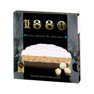 Imagen de 1880 Torta  de turrón duro de Alicante 200 g.