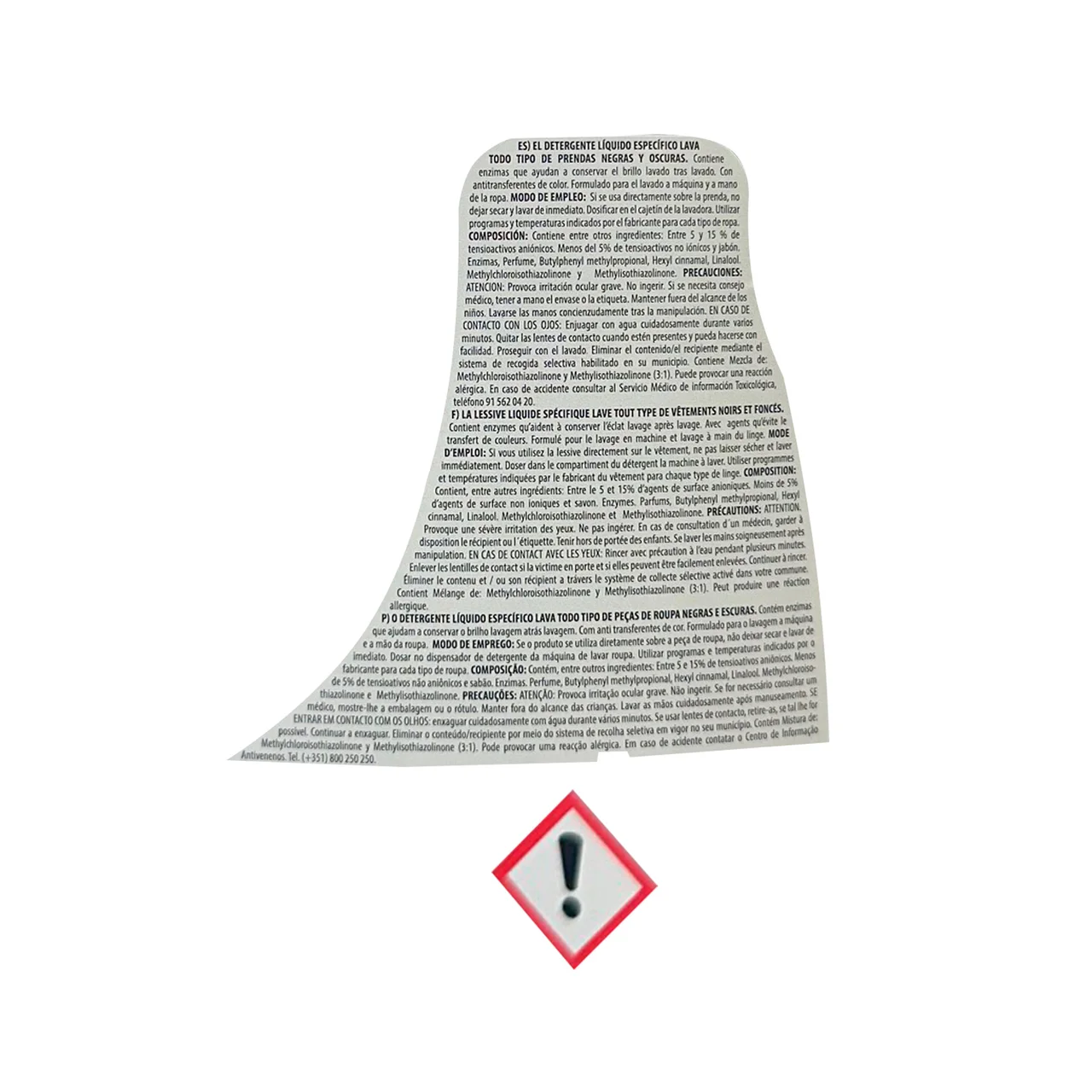 EKOSAN Detergente líquido ropa negra 40 DS