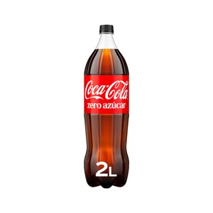 COCA COLA Zero azúcar Refresco de cola botella 2 l.