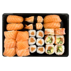 SUSHI GOURMET Bandeja con Californias, Makis y Sushi variados SUSHI GOURMET 24 uds.
