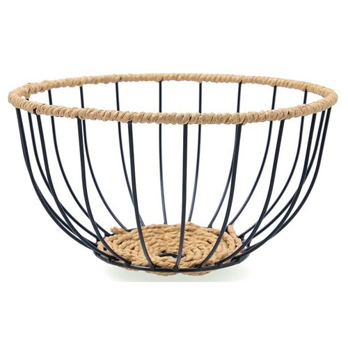 Cesta redonda 27,5 x 27,5 x 15 cm.