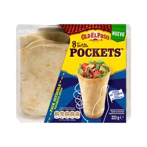 Imagen de OLD EL PASO Tortillas Pocket Mejicanas OLD EL PASO 8 uds. 223 g.