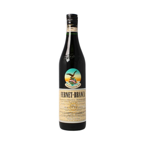 Licor italiano FERNET BRANCA botella de 70 cl.