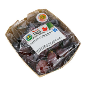 Imagen de ALCAMPO CULTIVAMOS LO BUENO Uvas sin pepitas sabor caramelo barqueta.