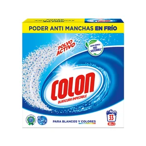 COLON Detergente azul en polvo 33 + 3 DS 1,65 kg.