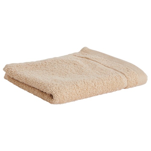 Toalla de tocador color crema, 400g/m², ACTUEL.