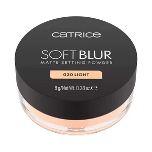 CATRICE Matte soft blur tono 020 Light, neutro Polvos fijadores ligeros efecto difuminado suave.