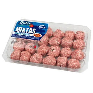 Albóndigas mixtas (cerdo-vacuno) ROLER 667 gr. 20 uds.