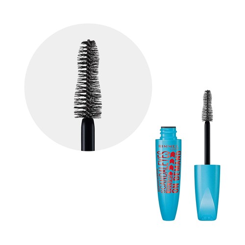 RIMMEL Scandaleyes volume on demand Tono black Máscara de pestañas con efecto volumen máximo.