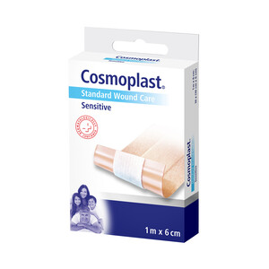 Imagen de COSMOPLAST Aposito adhesivo grande (6 cm x 1 m) COSMOPLAST Sensitive.