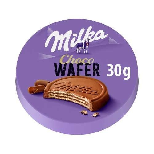 MILKA Galleta wafer con chocolate 1 ud 30 g.