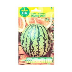 Imagen de Semillas sandia crimson sweet, HA HUERTO Y JARDÍN.