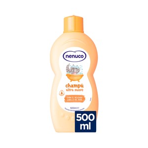 NENUCO Champú ultra suave con extracto de miel y camomila NENUCO 500 ml.