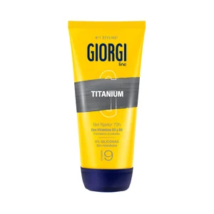GIORGI Titanium Gel fijador de cabello (fijación 9) hasta 48 horas 170 ml.