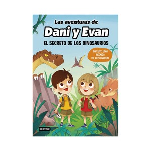 Imagen de Las aventuras de Dani y Evan: el secreto de los dinosaurios, VV. AA. Género: infantil. Editorial Planeta.