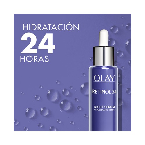 OLAY Regenerist retinol 24 Sérum facial de noche hidratante sin fragancia 40 ml.