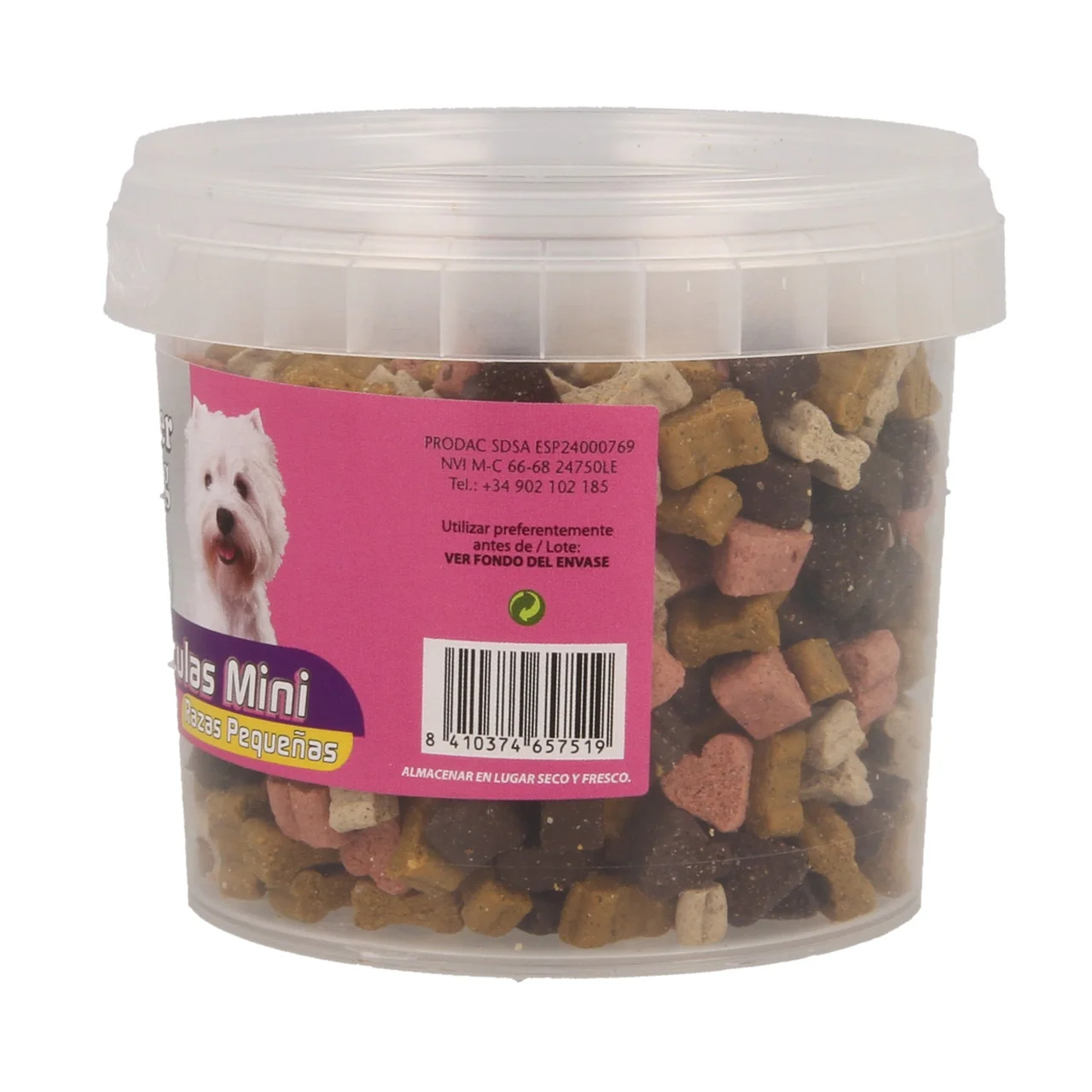 MISTER DOG Bocaditos sabor a carne tiernos para perros de talla pequeña MISTER DOG PARTÍCULAS MINI 200 gr.