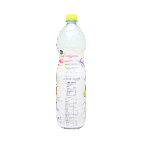 CAZORLA Agua mineral con zumo de limón sin azúcares añadidos botella 1,25 l.