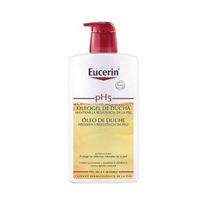 EUCERIN Oleogel de ducha para piel seca y sensible EUCERIN pH5 1 l.