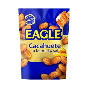 EAGLE Cacahuetes tostados con miel y sal EAGLE 75 g.