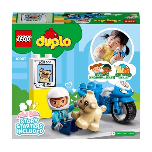 LEGO Duplo - Moto de Policía +2 años