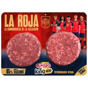 EL POZO King upp Burger meat de vacuno 2 x 120 g.