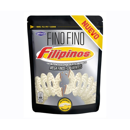 ARTIACH FILIPINOS Galletas fino filipino de chocolate blanco 87 g.