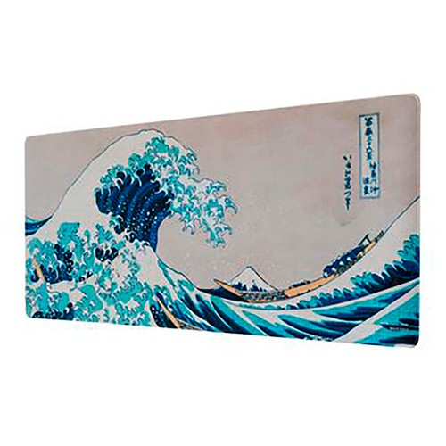 Alfombrilla de ratón XL, La gran ola de Kanagawa Hokusaiñer, GRUPO ERIK.
