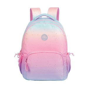 Imagen de Mochila con doble compartimento color degradado, MARSHMALLOW. 