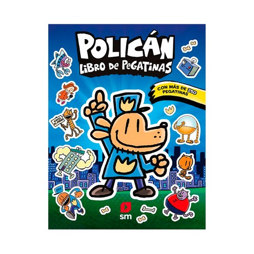 Polican libro de pegatinas. SM