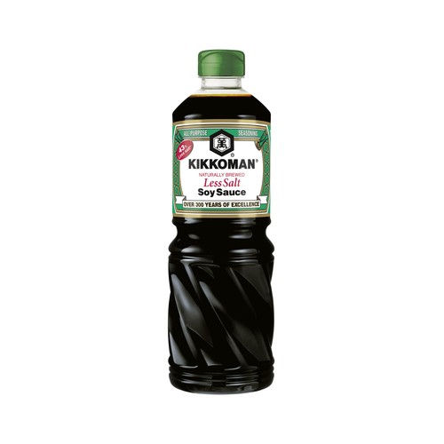 KIKKOMAN Salsa de soja baja en sal 1 l.