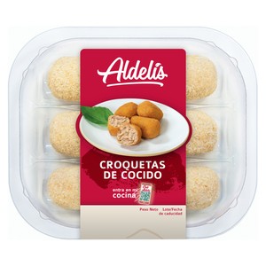 Croquetas de cocido, listas para freir y comer 6 uds.