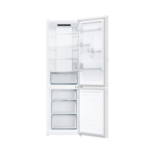 Frigorífico combi 180cm QILIVE Q.6197, no frost, clasificación energética: E, H: 180cm, A: 54,5cm, F: 60,2cm, capacidad total: 279L.