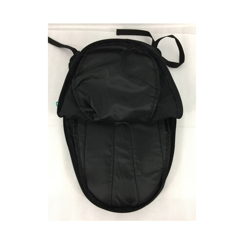 Mochila de viaje pulgar tamaño S con capacidad para 10 litros, color negro, PRODUCTO ECONÓMICO ALCAMPO.