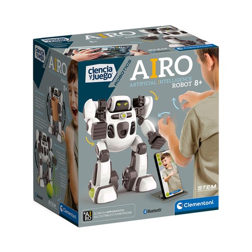 Robot Airo Artificial Inteligente Ciencia y Juego +8 Años CLEMENTONI