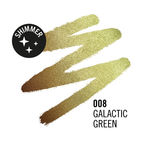 RIMMEL Wonder´last shadow tono 008 Galactic green Sombra de ojos en stick de larga duración.