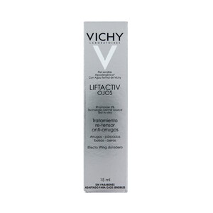 Imagen de VICHY Tratamiento con agua termal, re-tensor anti-arrugas , calmante y regenerante VICHY Liftactiv 15 ml.