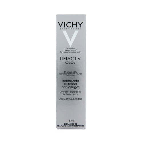 VICHY Tratamiento con agua termal, re-tensor anti-arrugas , calmante y regenerante VICHY Liftactiv 15 ml.