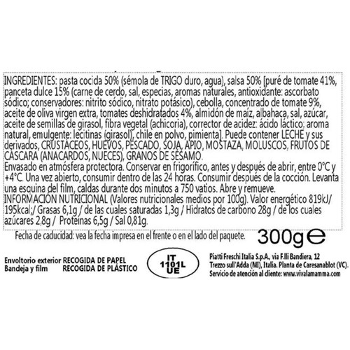BERETTA Viva la Mamma Cavatappi amatriciana 300 g