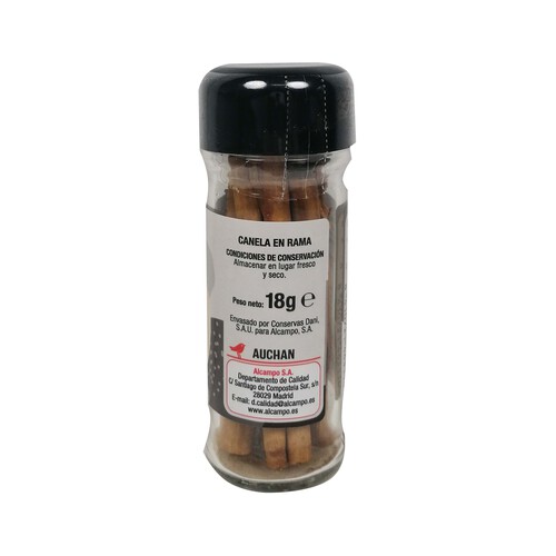 PRODUCTO ALCAMPO Canela en rama PRODUCTO ALCAMPO 18 g