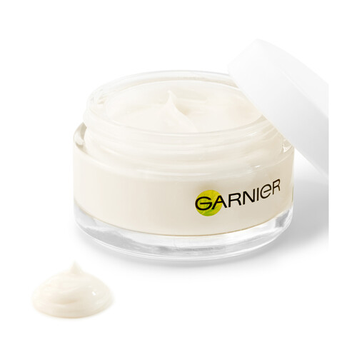 GARNIER Crema de día con acción regeneradora y anti edad, para todo tipo de pieles, incluso las sensibles GARNIER Bio 50 ml.