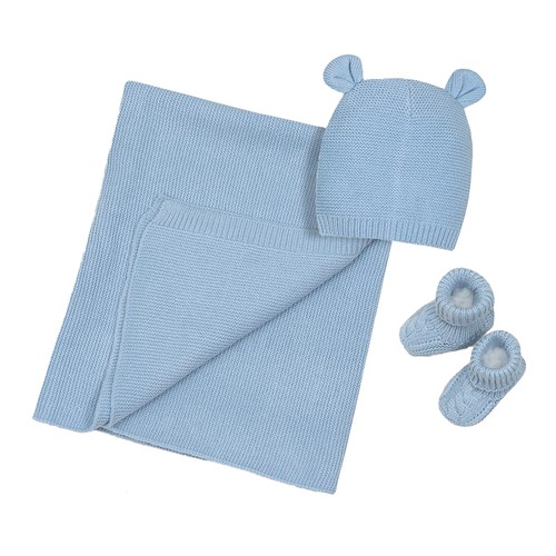 Set azul celeste para recién nacido INTERBABY.