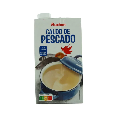 PRODUCTO ALCAMPO Caldo de carne sin gluten y sin grasa brick 1 l.