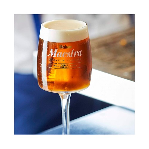 MAHOU MAESTRA Cervezas tostadas doble lúpulo pack 12 uds. x 33 cl.