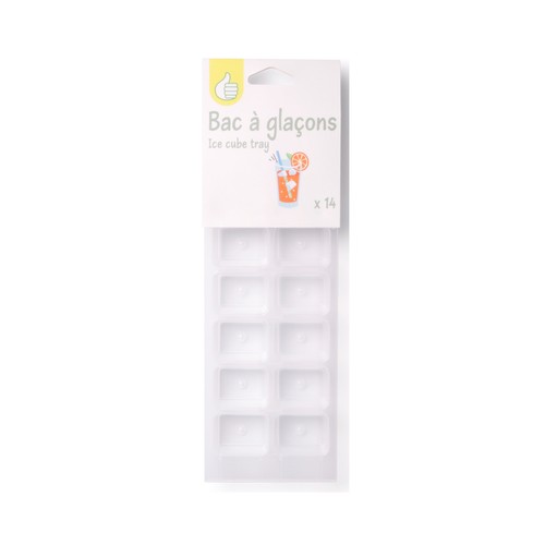 Cubitera de plástico con 14 cavidades, ESSENTIAL.