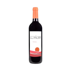 LA LLANURA Vino tinto crianza con D.O. La Mancha LA LLANURA botella de 75 cl.